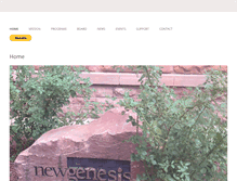 Tablet Screenshot of newgenesis.org